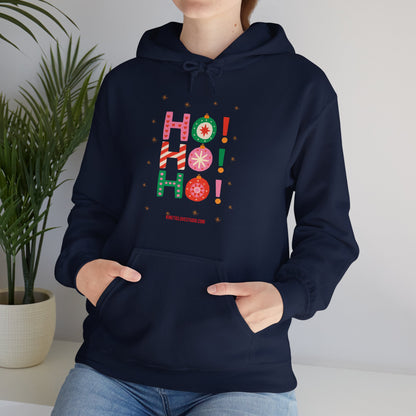 Christmas Cheer Ho Ho Ho Hoodie Unisex