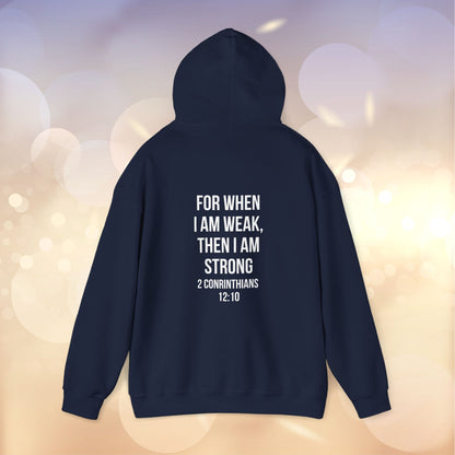 Never Give Up Hoodie for Positive Vibes