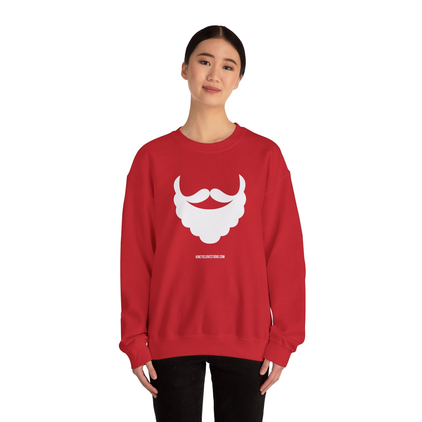 Santa Claus Beard Holiday Sweatshirt