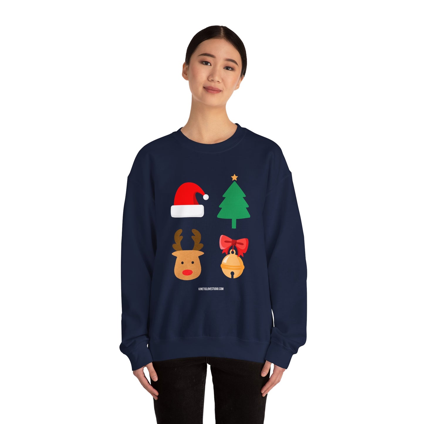 Christmas Ornaments Sweatshirt Unisex Green