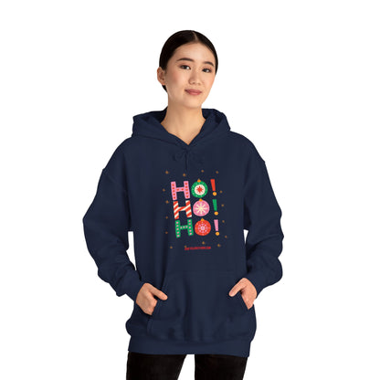 Christmas Cheer Ho Ho Ho Hoodie Unisex