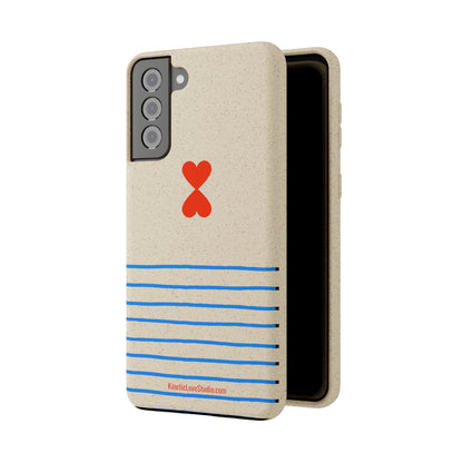 Phone Case - French Chic Trendy Stripe Design Paris Street Style Biodegradable Eco-Friendly