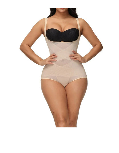 Celebrity Shapewear Instant 4X Control Slimming Bodysuit - Tummy, Waist, Hip, Chest / Plus-Sizes