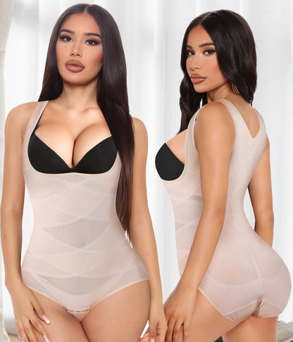 Celebrity Shapewear Instant 4X Control Slimming Bodysuit - Tummy, Waist, Hip, Chest / Plus-Sizes