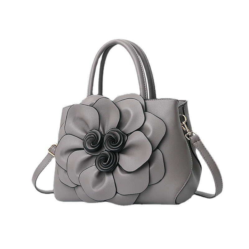 Rose Petal Flower Bomb Tote Handbag 3D Luxury Style