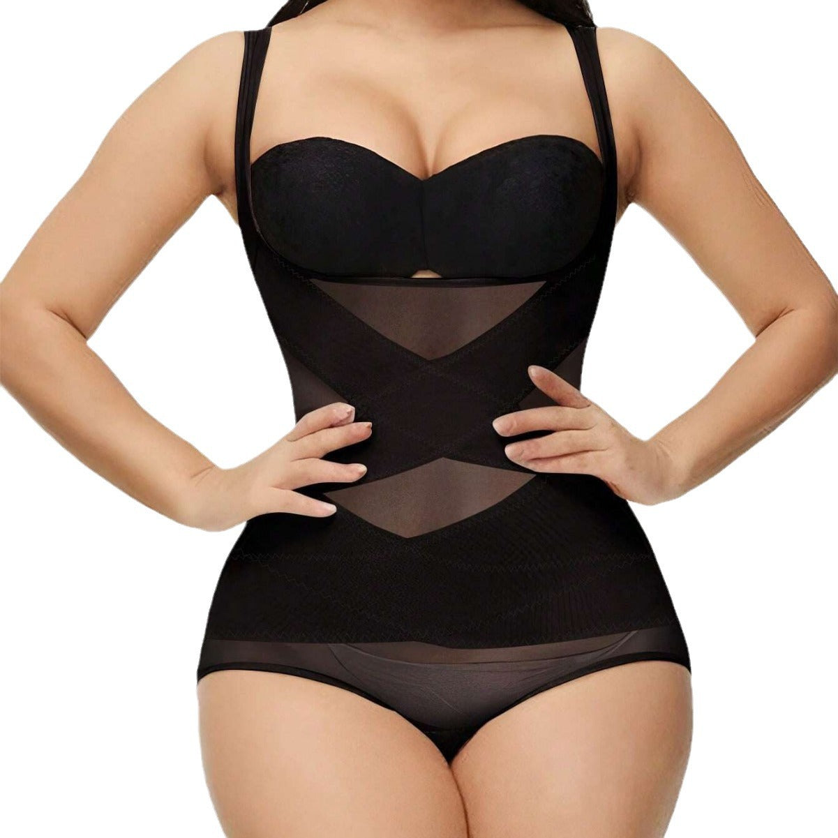 Celebrity Shapewear Instant 4X Control Slimming Bodysuit - Tummy, Waist, Hip, Chest / Plus-Sizes